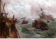 Seascape, boats, ships and warships. 02 unknow artist